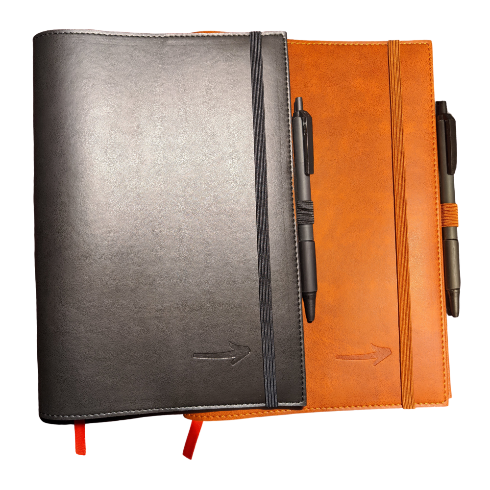 A5 Notebook Cover | Leather Cover | On Track 