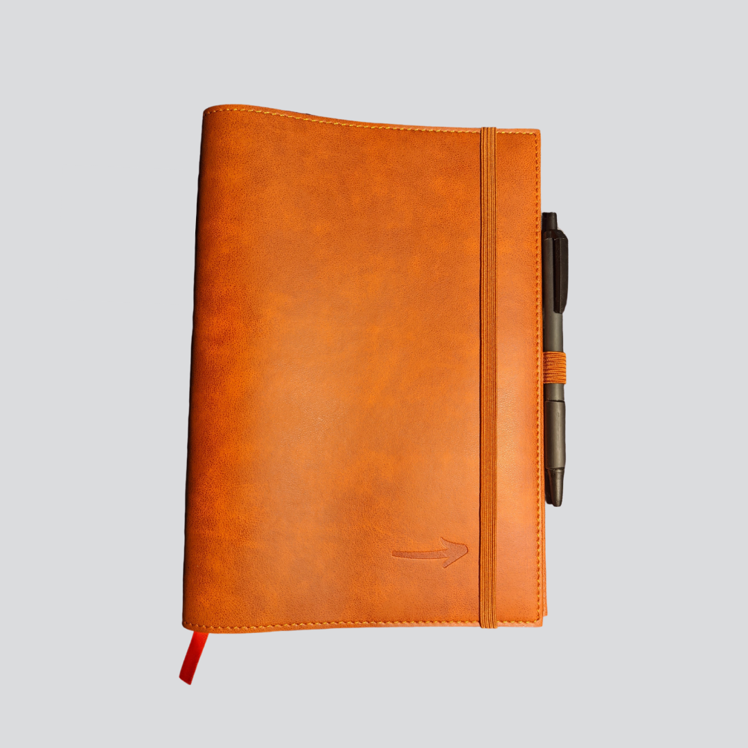 A5 Notebook Cover | Leather Cover | On Track 